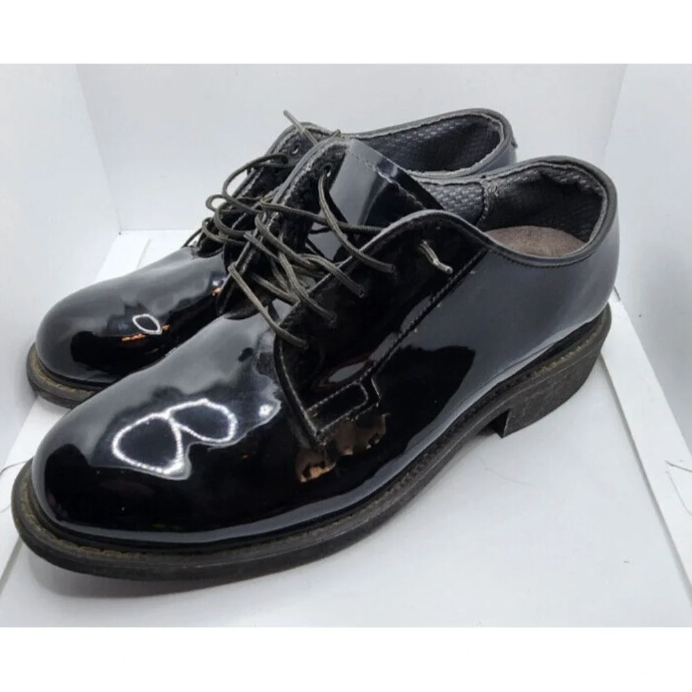 Bates GI Dress Shoes 6.5 3E 158P-25-001532-75-28 00941A‎ Vibram Sole